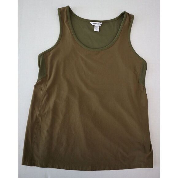 ATHLETA 659329-01 Women's Sz Medium Acacia Olive Green Passenger Tank Top - Picture 6 of 8